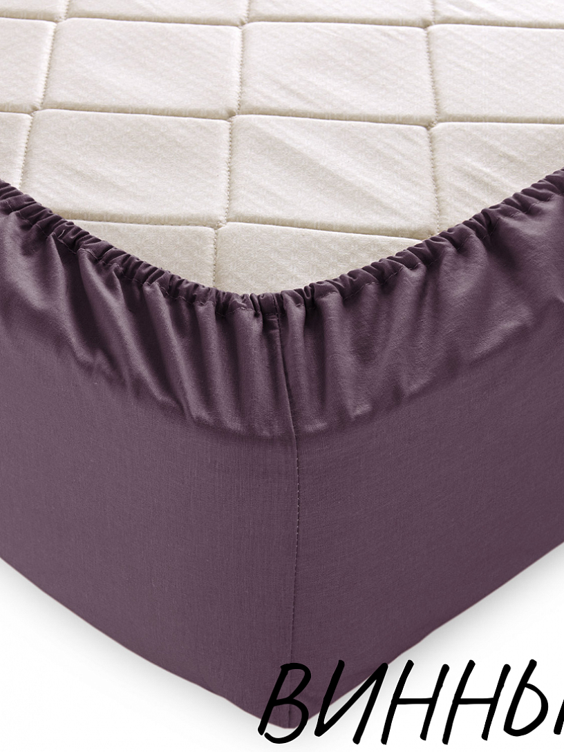 Простыня на резинке из перкаля ПР-2-180